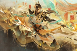 关羽马年限定王者荣耀高清5K游戏壁纸4K图片5906x2953免费下载