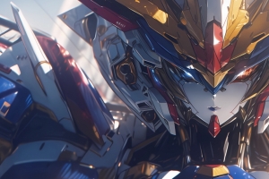 个性机甲战士3440x1440带鱼屏壁纸