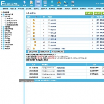 【帝国CMS】自适应瀑布流模板：简洁大气，HTML5响应式，整站源码适配手机后台功能
