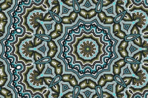图案 圆形 分形 抽象 4k壁纸 3840x2160