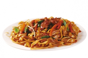 美味牛肉炒河粉