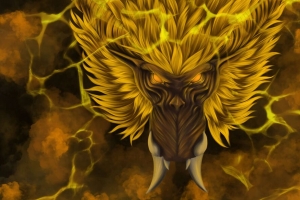 野兽 艺术 獠牙 4k壁纸 3840x2160