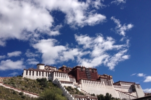 拉萨布达拉宫风景