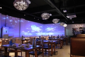 高科技全息餐厅
