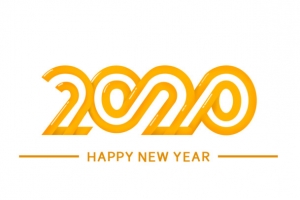 鼠年2020字体设计