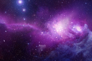 星空紫色背景banner