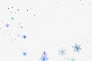浪漫唯美多彩雪花