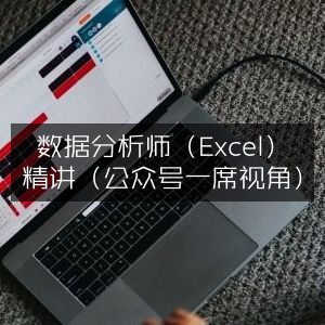 Excel数据分析师精讲课程（一席视角公众号）