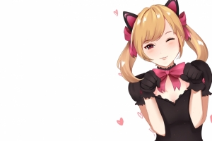 可爱女生dva带鱼屏壁纸3440x1440