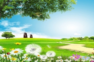 春季背景图