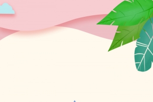 小清新促销海报设计素材-高清PNG透明背景图片免费下载