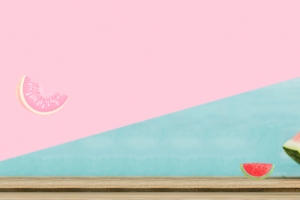 饮品简约粉色海报背景banner