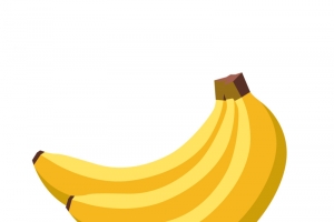 夏天卡通香蕉清凉矢量图高清PNG透明免扣设计素材免费下载