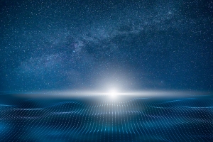 科技星空渐变背景