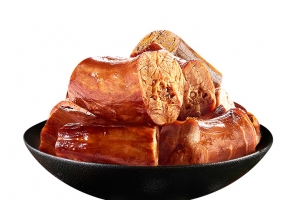 卤鸭鸭脖卤味卤制品高清PNG透明免扣设计素材免费下载