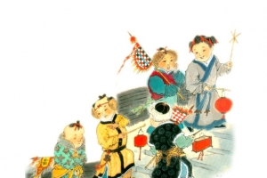 古代孩子传统素材