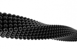 黑色气球背景素材