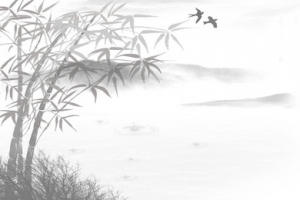 中国风竹林背景