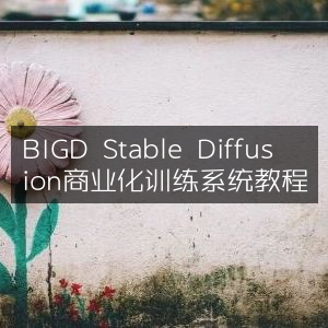 BIGD Stable Diffusion商业化训练系统指南