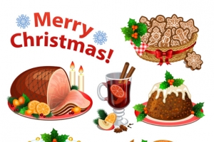 圣诞食物高清PNG透明图片-节日元素圣诞节设计素材免费下载