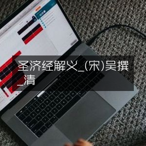圣济经解义 - (宋)吴禔著 - 清代古典文集