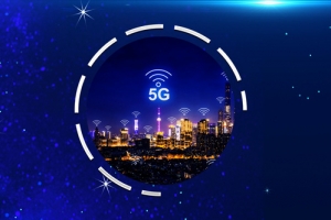 蓝色5G第五代移动通信网络科技