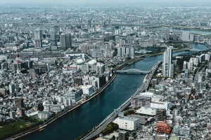 城市 河流 鸟瞰图 建筑 城市景观 4k壁纸 3840x2160
