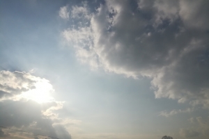 日落天空背景