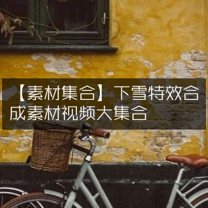 下雪特效视频素材大合集
