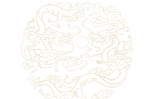 中国风龙腾祥云纹理