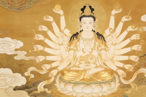 千手观音菩萨4K高清宗教壁纸3840x2160免费下载