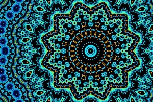 圆形 形状 点 分形 抽象 4k壁纸 3840x2160