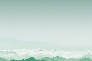 绿色背景