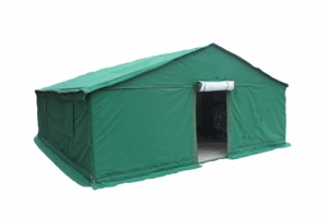 军绿色帐篷