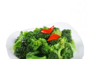 产品实物特色菜清炒西兰花