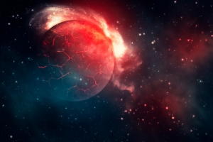 科幻行星星空壁纸