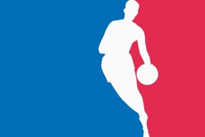 NBA篮球标志背景
