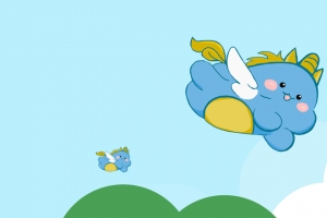 原创小飞马 2026新年3440x1440带鱼屏壁纸