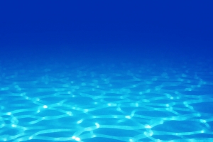 波光粼粼水海报制作