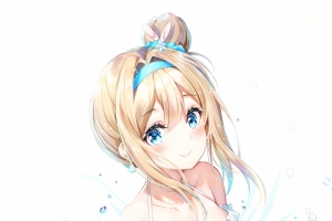 比基尼泳衣可爱少女4k手机壁纸
