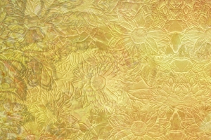 烫金花纹背景banner
