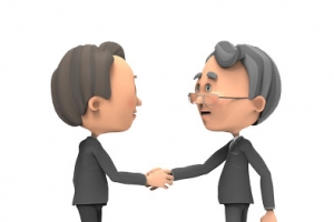 合作的商人
