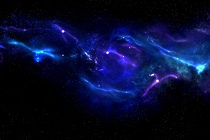 蓝色星空背景
