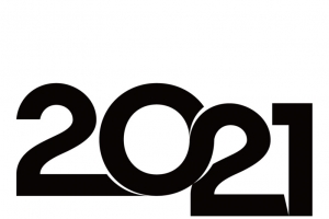 2021新年快乐创意数字