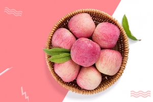 苹果简约粉色banner
