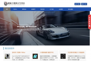 企业级自适应HTML5模板 | 帝国CMS整站源码，高效推广软件，支持手机浏览