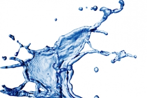 矢量水珠水花喷溅