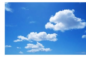 蓝天空白云