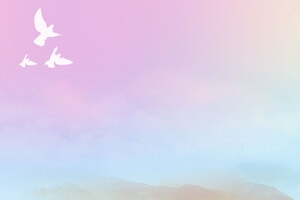 天空彩色活动背景