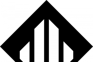 卡通黑色房子logo素材图